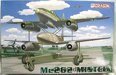 Dragon 1/48 Me-262 Mistel with Photoetch and Rubber Tires, 5541 plastic model kit